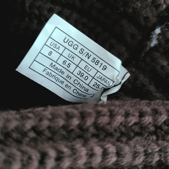 Ugg Cardi Knit Rib Boot - Picture 6 of 8